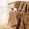 Decke Plaid Decke Dicke Decke für Betten Warme Flurry Stich Nickerchen Sofa Abdeckung Fleece Heimtextilien Garten R230615