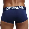 Calzoncillos JOCKMAIL, ropa interior de algodón de alta calidad para hombre, calzoncillos bóxer de cintura baja a la moda de talla grande, cinturón de color sólido, calzoncillos masculinos, bañadores 230615