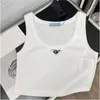 Hot Summer Vrouwen T-Shirt Tops Tees Crop Top Borduren Sexy Schouder Zwart Tank Top Casual Mouwloos Backless Top Shirts Luxe Designer