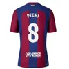 4xl 23 24 Lewandowski xローリングストーンズサッカージャージガビAnsu Fati Raphinha Pedri Ferran Barcelonas Raphinha 2023 2024 Camisetas de Men Kids Kitフットボールシャツ