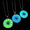 Chaînes Mode Pendentif Homme Punk Vent Harajuku Collier Homme Soleil Dieu Glow Flamme Garçon