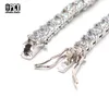Hip Hop Link Chain Girlfriend Gifts Silver Gold Choker 4mm Necklace China Hip Hop Jewelry