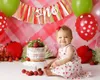 Party Decoration Berry Strawberry Theme High Chair Banner Sweet First Birthday Banner Po Backdrop Decor Birthday Souvenir and Gifts for Kids 230615