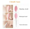 Make-up Kwasten 50 stks Exfoliërende Lip Borstel Neus Schoonmaken Dubbelzijdig Zachte Siliconen Scrub Tool Mee-eter Verwijderen BrushMakeup