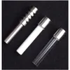 Smoking Pipes Accessories Replacement Thread 510 Quartz Tip Titanium Ceramic Tips Nails For Water Pipe Dab Rig Micro Nectar Collecto Dhtyz