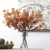 Gedroogde bloemen DIY flores Zomer Herfst Handgemaakte Kunstmatige Plastic Planten Eucalyptus Boomtakken Thuis Bruiloft Hotel Feest Bladeren Gras