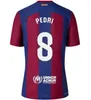 Ny 23 24 Lewandowski Gavi Soccer Jerseys Pedri Rosalia Ansu Fati de Futbol 2023 2024 Camisetas Raphinha Football Shirt Men Women Barca Kit Kids Uniform