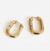 Hoop Huggie SOMMAR Trendy Gold Plated Men and Women earrings trendy Geometric Minimalism earring for women diy 230614