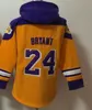 Los Angeles # 32 Magic Johnson Fans Tops Sweat à capuche American Basketball Pullover