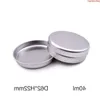 40ml Cream Jar Can Pot High Quality Tin Container Empty Aluminum Jars Refillable Gorgeous Metal Makeup Tool Storage Bottle 50pcshigh qu Rqjs