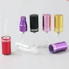 300 x 5ML Travle Empty Glass Perfume Bottle With Aluminum Sprayer 5CC Parfum Atomizer 5ml Travel Refillable Atomizerhigh qty Fnrts