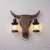 Lampada da parete Idraulica industriale in stile moderno Apparecchi da bagno neri Lampade da letto intelligenti per la lettura Luce a collo d'oca montata