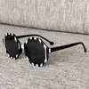 Zebra Stripes Rame Fashion Kids Octagon Sunglasses Factory Wholesale