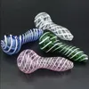 Smoking Blown Glass Hand Pipes Cheap Pyrex Glass Tobacco Spoon Pipes Mini Small Bowl Pipe Unique Pot Pipes Smoking Pieces Lsevj