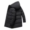 Stone är Land Jacket Island Men's Down Slim Winter Long Men's Cotton Coat Jackets Down Cotton Jacket Factory Direct Sale S-6XL A37