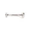 Labret Lip Piercing Jewelry 10Pcs 16G ASTM 36 Internally Threaded Eyebrow Curved Bar with Flat Crys Wholesale 230614