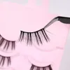 Strumenti per il trucco Half Eey Lashes 5 paia di ciglia finte soffici naturali Manga Lash 3D Faux Mink Soft Winged Eyelash Extension Tool 230614