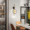 Wandleuchte, moderner Stil, lange Wandlampen, LED-Applikation, Glanz, türkisches Schwingarmlicht, intelligente Bettmontage