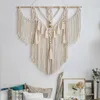 wandtapijten grote macrame wandtapijten met kwastjes handgeweven Scandinavische stijl voor woonkamer slaapkamer huis kunst decor boho decoratie 230615