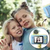 Camcorders 2.4 -tums skärm 40MP 1080p Dual Lens Kids Camera Children Birthday Present Cartoon Cute Digital Digital Digital