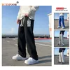 Mens Pants Erkekler Moda gevşek düz eşofmanlar hip hop rahat jogging yüksek kaliteli sokak kıyafeti harajuku pantolon marka 230614