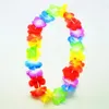 1000pcs Hawaiian Flower leis Garland Necklace Flowers Fancy Dress Party Hawaii Beach Fun Wedding Party Gift Decration