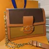 10A Hoge kwaliteit DAUPHINE Designertassen Luxe handtassen Leren ketting Crossbody Schoudertassen Dames Messenger Portemonnee Portemonnees M45958 Dhgate met doos