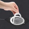 New 10Pcs Disposable Floor Drain Anti-blocking Sink Filter Hair Catcher Strainer Drain Stopper Cover Kitchen Bathroom Accessories