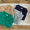 Été nouveau produit Designer ensemble de vêtements pour enfants garçons et filles marque de mode broderie POLO bébé à manches courtes ensemble de deux pièces