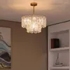 Lustres Français De Luxe Rétro Cristal Plafond Lustre Lumière Pour Chambre Salon Restaurant Meubles Décoratif Pendentif Lampe