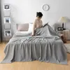 Blanket Weighted Cooling Blanket Pure Cotton Knitted Towel Blanket Soft Breathable Sofa Cover Plaid Decorative Nap Quilt Home Decor R230615