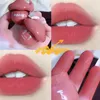 Гябная грибная гриба Mushse Matte Matte Convined Mud Welvet Lipstick Laving Lasting Natural Cheek Dual Prone Ma