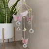 Porte-clés Fait Main Papillon Fairycore Suncatcher Fée Lune Enfant Rose Quartzamythest Cristal Guérison Fenêtre Décor Enek223420902223S