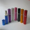 10 ml Refillabe Portable Parfym Bottle 10cc Aluminium Spray Parfum Atomizer 1/3 Oz Fragrance Cosmetic Packaging High Qty AJPCI