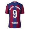 Кароль G Fans Player 23 24 Lewandowski Soccer Jersey Gavi Camiseta de Futbol Pedri Ferran 2023 2024 FC Ansu Fati Raphinh