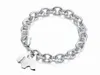 3A Chain TF Tag Bracelet In Silver For Women With Dust Bag Box Fendave 1-20