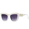 2023 Luxury Brand Designer Solglasögon Solglasögon för damer Classic Cat Eye UV400 Shades Wholesale High Quality Gafas de Sol