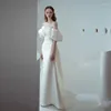 Runway Dresses Off-shoulder Wedding Dress 2023 Summer Bridal French Style Party Cocktail For Women