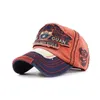 s JAMONT Men's Retro Washed Baseball Cap Fitted Cap Hat for Men Bone Women Gorras Casual Casquette Letter Black Cap 230614