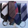 Bow Ties 48 8cm randplädtryck 6 cm nack slips för gentleman bröllopsfest cravats tillbehör Vita skjortor manlig blå röd blixtlås