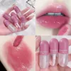 Lip Gloss Mini Color Change Crystal Jelly Glaze Transparent Glass Oil Moisturizing Glitter Lipstick Cosmetic