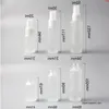 200 x 20 ml 30 ml 50 ml modische tragbare Parfümflasche aus Milchglas 2/3 Unzen 1 Unze 5/3 Unzen mit Nebelsprüher und Zerstäuber, hohe Menge Fkwex