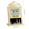 Bureau Tafel Klokken A63I Azan Moskee Gebedsklok Islamitische Moskee Azan Kalender Moslim Gebed Wandklok Alarm Ramadan Home Decor 230615