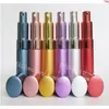 100 st/parti 15 ml Travel Refillable Parfym Atomizer Tom Rotatable Bottle 15cc Packaging High Qty Xkmar