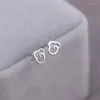 Stud Oorbellen Minimalistische Sliver Kleur Wolken Voor Vrouwen Meisjes Mode Koreaanse Kleine Oor Piercing Sieraden Party Geschenken