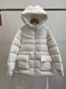 Gilet Donna LMN FW FASHION CASUAL WOMENS SHORT WIHTE GOOSE COATS 230615