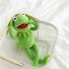 Pluszowe lalki 1PCS Pluszowe Kermit Frog Sesame Street Frogs Dolka Muppet Show Plush Toys Birth Christmas Plush Sched Doll dla dzieci 230614