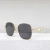 Designer fyrkantig storram mode konstiga solglasögon vintage guldlegering kvinnor märke solglasögon steampunk glasögon fyfd
