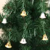 Neue 10 stücke 2 cm DIY Handwerk Weihnachten Glocken Hängen Anhänger Hochzeit Party Dekoration Horn Glocken Weihnachten Baum Ornament neue Jahr Geschenk