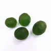 Decorative Figurines 4pcs GREEN Meteorite GEM MOLDAVITE Glass Czech Fall Rough Aerolite Crystal Energy Stone